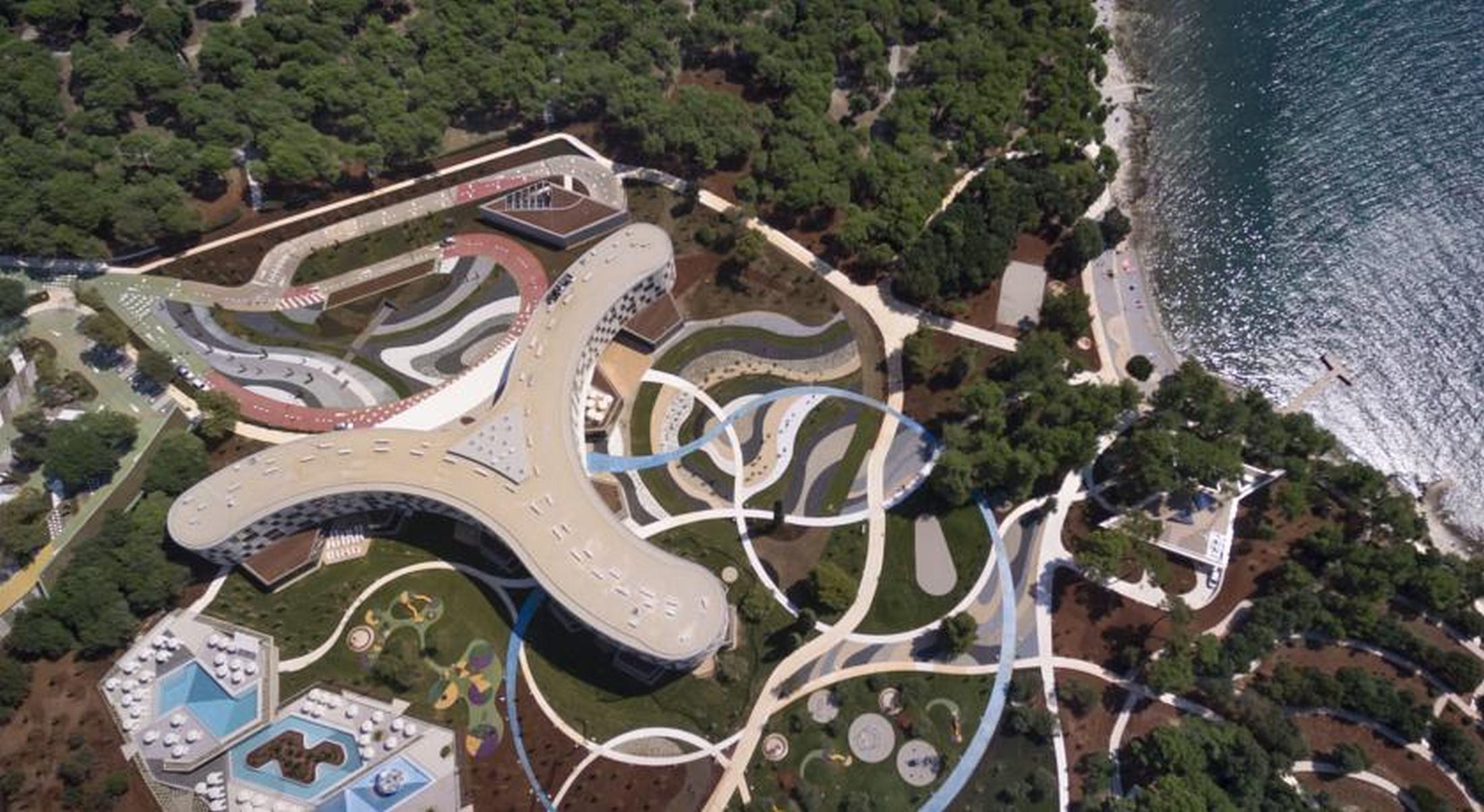 Maistra Select Family Hotel Amarin Rovinj Exterior foto